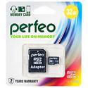 Флэш карта Perfeo microSD 32GB High-Capacity (Class 10)