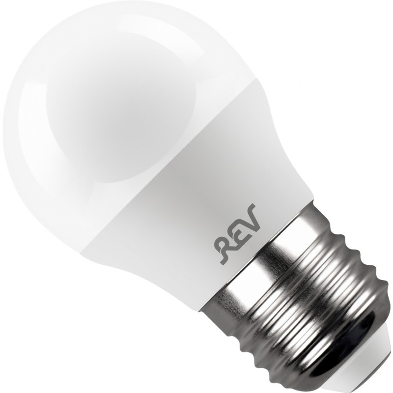 Светодиодная лампа REV LED G45 Е27 11W, 6500K, холодный свет