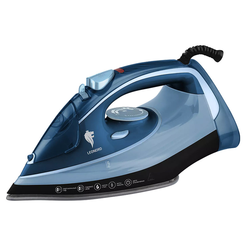 Утюг LEONORD LE-1808 Синий; 3200Вт; 24 мес. гар