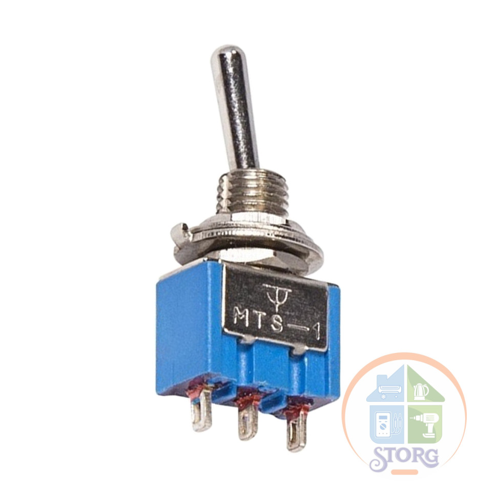 Тумблер 250V 3А (3c) ON-ON однополюсный  Micro  (MTS-102)  REXANT