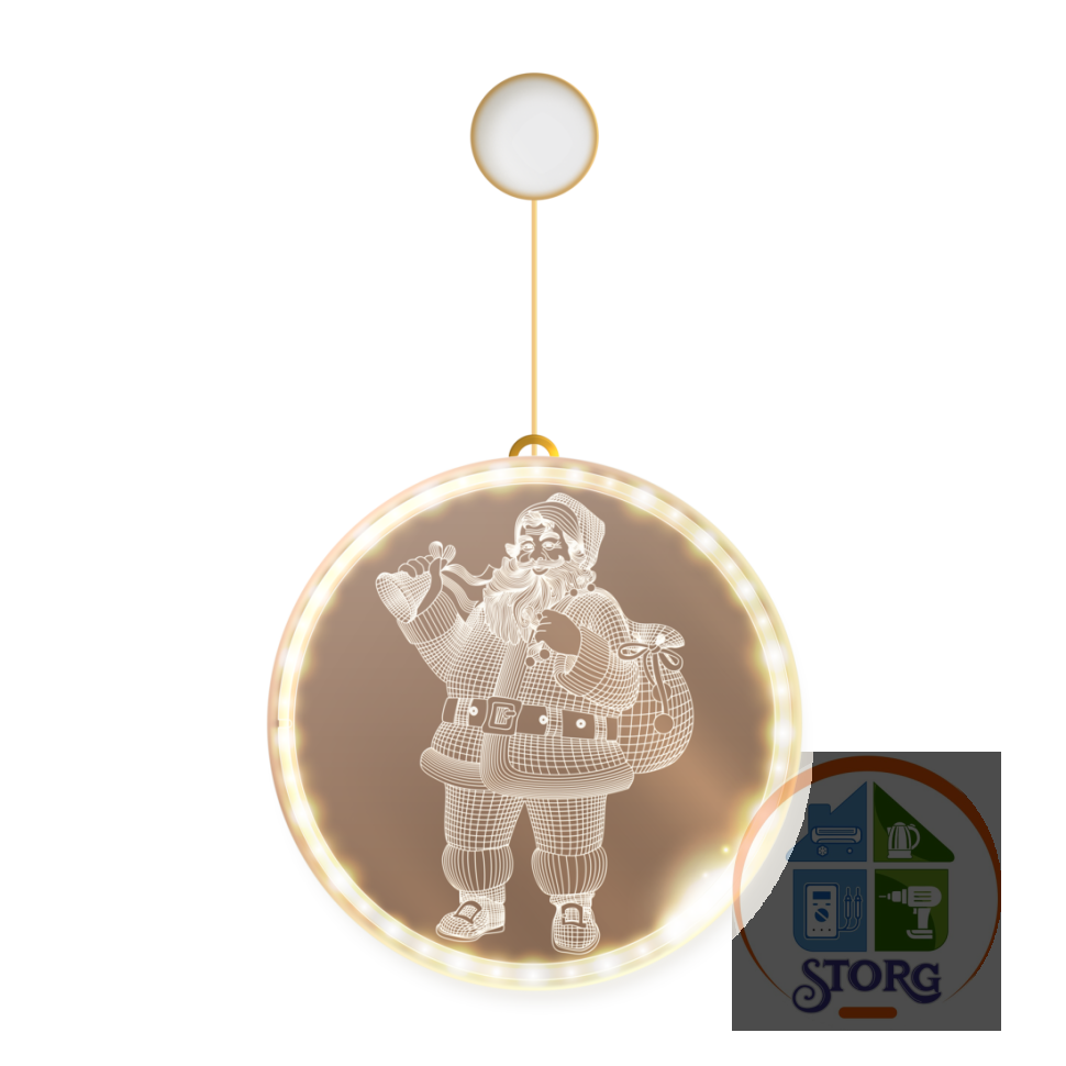 Рождественский светильник автономный SNOWFLAKE 3D, REV Ritter Рождественский светильник автономный SNOWFLAKE 3D, REV Ritter