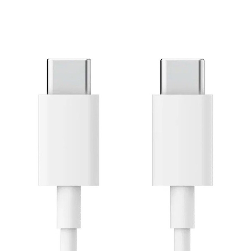 Кабель PD Xiaomi CUKTECH Type-C to Type-C charging cable 1m 3A 60W CTC310N Белый