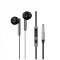 Наушники стереогарнитура HOCO M26 Zorun wire controllable earphone witrh mic (metall grey)