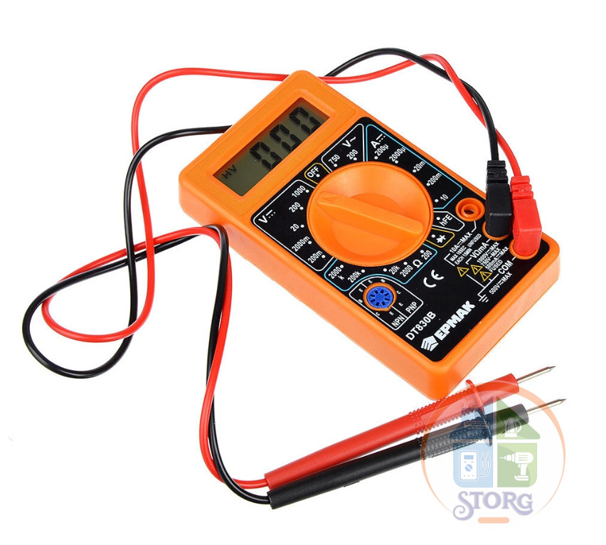 Мультиметр цифровой DT-830В ЕРМАК