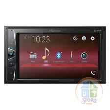 2 DIN автомагнитола Pioneer MVH-G210BT (Резистивный сенсорный экран Clear Type с диагональю 6,2 дюйма, тюнером CD/DVD с Bluetooth, USB и Aux-In. (модель для России)