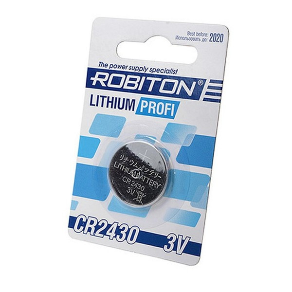 Элемент питания ROBITON PROFI R-CR2430-BL1 CR2430 BL1
