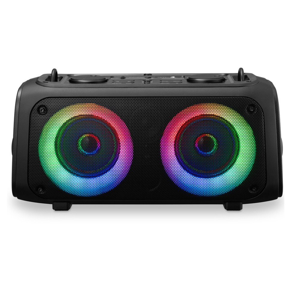 Портативная Bluetooth колонка Hyundai H-PS1030, Черный, 40Вт, 2.0BT, 10м, 3600mAh