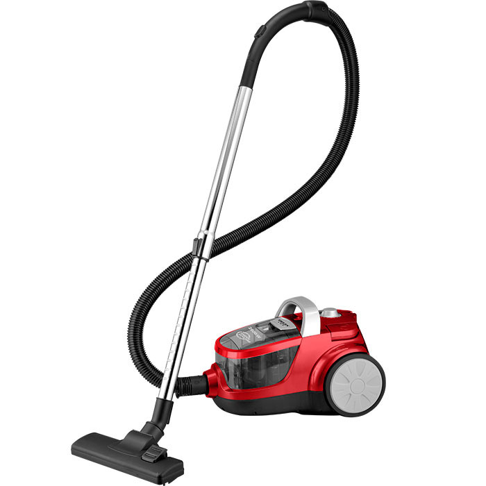 Пылесос DELTA LUX DL-0836 (Красный; Мощность 2600Вт; Регулир.мощности; Мощность всасывания 450Вт)