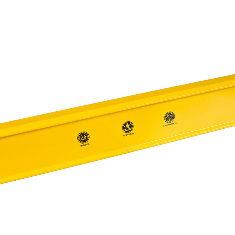 Уровень алюминиевый Hanskonner HK2015-03-1000, 1000мм, 2 колбы, фрезерованный, точность 0.5 мм/м