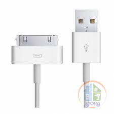 Кабель USB Smartbuy Apple iphone4 30-pin длина 1 м белый