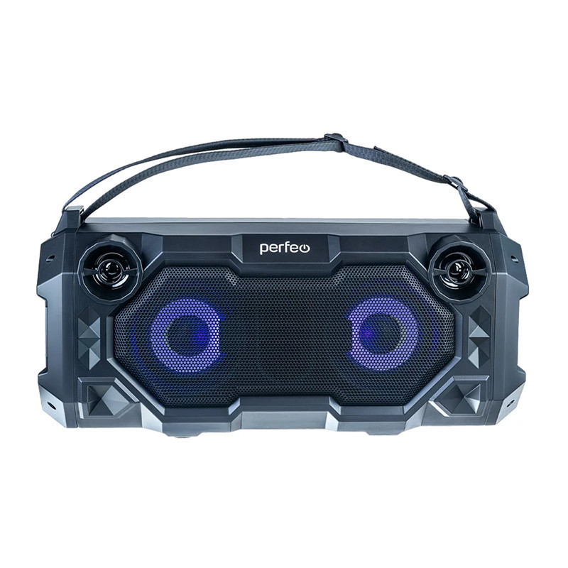 Портативная акустика Perfeo ПАС ”BEAR” 36W EQ, MP3 USB-microSD, AUX, FM, JACK, TWS Черный + бп микр
