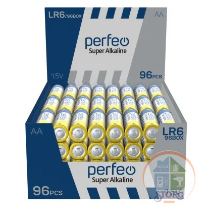 Элемент питания Perfeo LR6/96BOX Super Alkaline