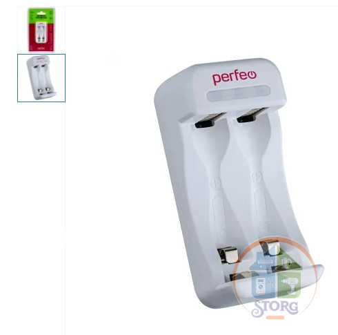 Perfeo зарядное устройство PF-UN-210 Ni-MH/CD, 5V, 2 слота, AA/AAA
