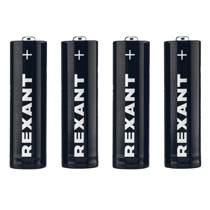 Элемент питания REXANT AA/LR6, пальчиковая, 1,5В, блистер 24 шт, алкалиновая
