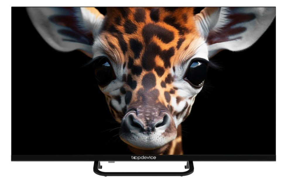 32" Телевизор Topdevice TDTV32CS04H, Черный, LED HD, 60Hz, Smart TV  Android TV