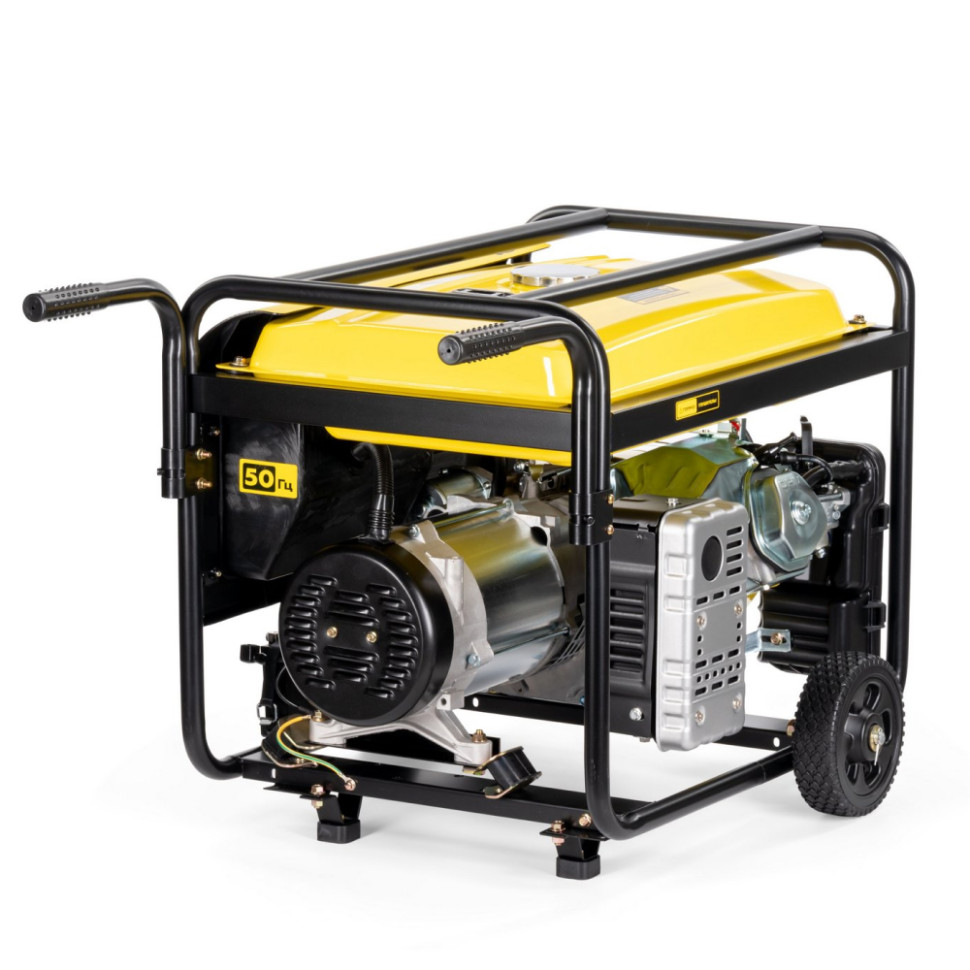 Генератор бензиновый CHAMPION GG7501E-3 (PRO 400/230В, 7.5кВт/8.1кВА, 3-фаз., эл.старт, мед.обмотка) Генератор бензиновый CHAMPION GG7501E-3 (PRO 400/230В, 7.5кВт/8.1кВА, 3-фаз., эл.старт, мед.обмотка)
