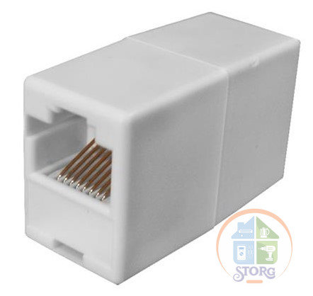 Компьютерный RJ45 проходник боченок(гнездо-гнездо) 8P-8C    PROCONNECT
