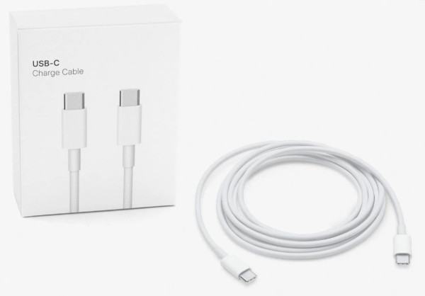 Кабель PD Xiaomi Type-C - Type-C USB C вилка - C вилка, 30W, белый, длина 1 м., бокс (C1101)