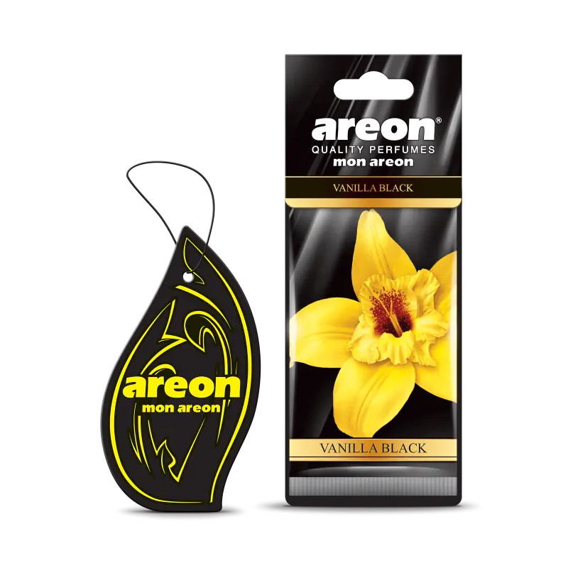 Ароматизаторы для автомобиля AREON "MON AREON" VANILLA Black