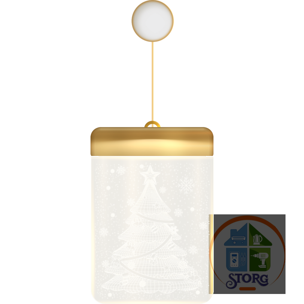 Рождественский светильник автономный CHRISTMAS TREE 3D, REV Ritter
