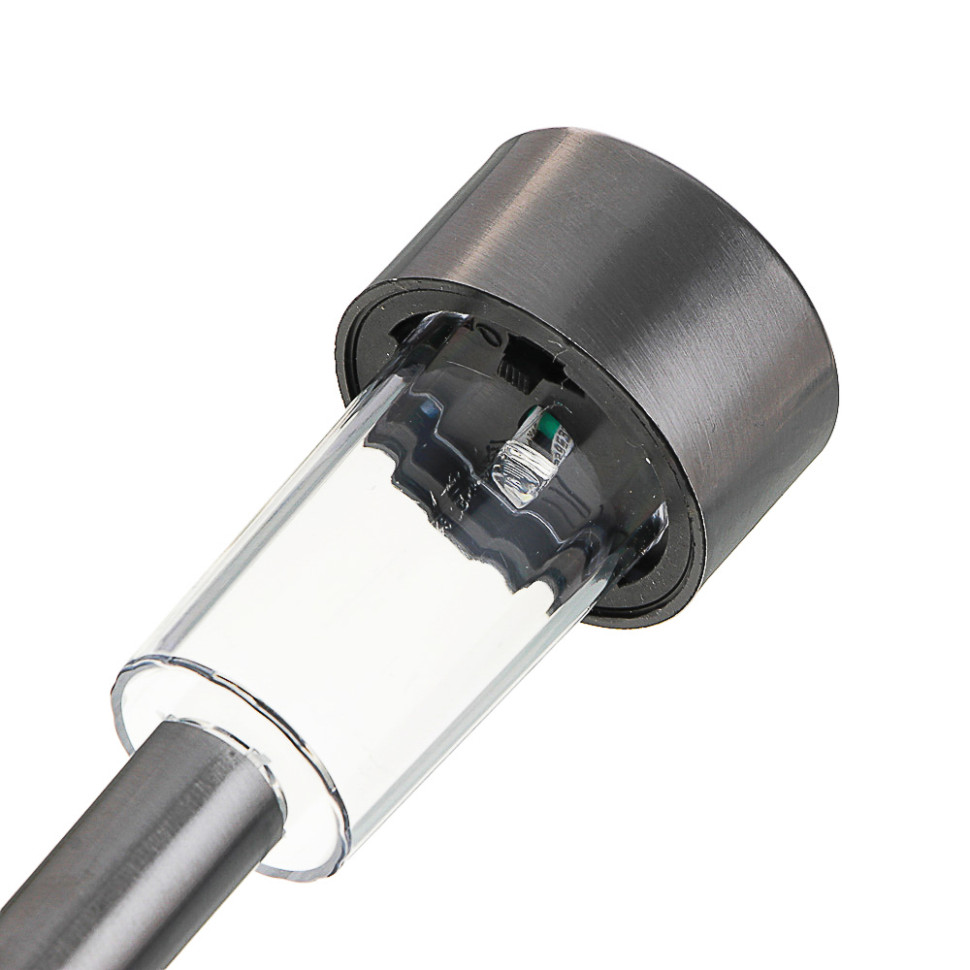 Фонарь садовый на солнечной батарее INBLOOM 30х4.7см, 1LED, 1.2V 40mAh Ni-MH, пластик, нерж.сталь