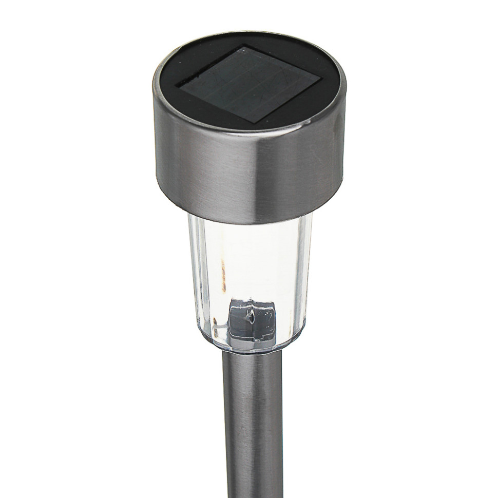 Фонарь садовый на солнечной батарее INBLOOM 30х4.7см, 1LED, 1.2V 40mAh Ni-MH, пластик, нерж.сталь