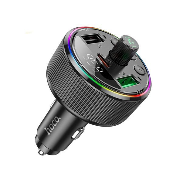 FM-Модулятор HOCO E82 Guerrero PD30W+QC3.0 (черный) FM-Модулятор HOCO E82 Guerrero PD30W+QC3.0 (черный)