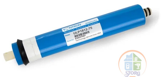 Мембрана для систем обратного осмоса VONTRON ULP1812-75. роизводительность 75 галлонов в сутки