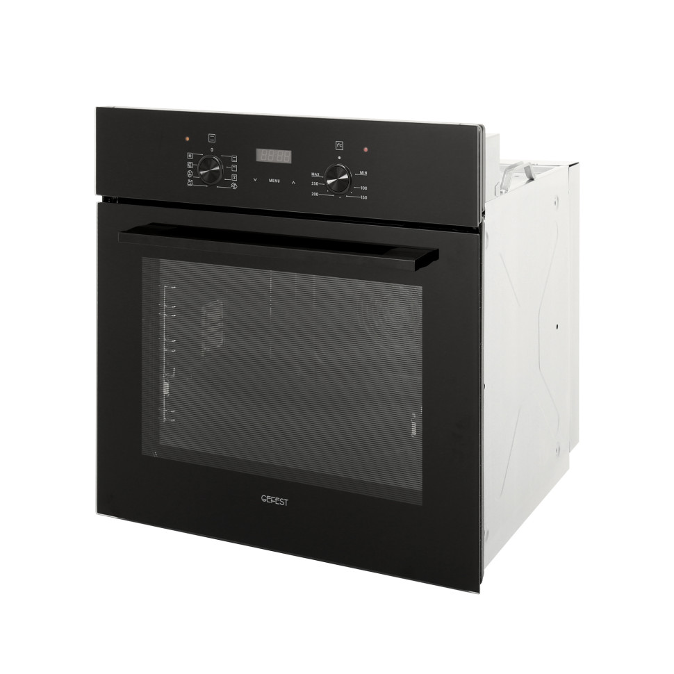 Встраиваемый духовой шкаф GEFEST ЭДВ ДА 622-02 РА1S, черн., 55л, 275°C, 59,5х59,8х56,5