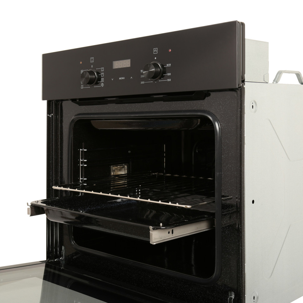Встраиваемый духовой шкаф GEFEST ЭДВ ДА 622-02 РА1S, черн., 55л, 275°C, 59,5х59,8х56,5