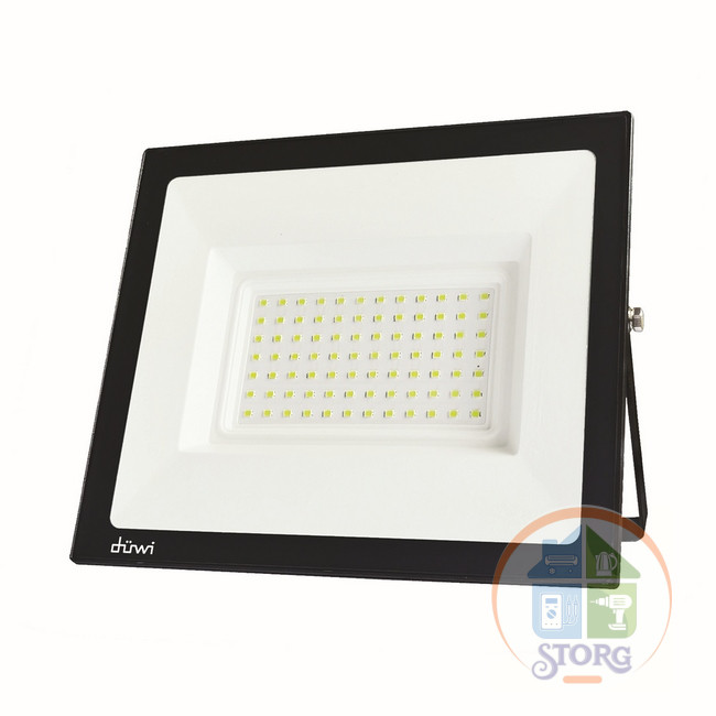 Прожектор Ultra Slim REV, 100W, 6500К, с датчиком движения