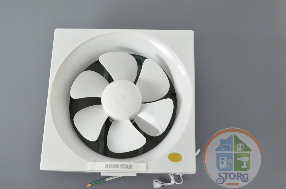 Вентилятор вытяжной реверсный AKKOSTAR AC220V/46W 50Hz 1100обр/мин (350мм)