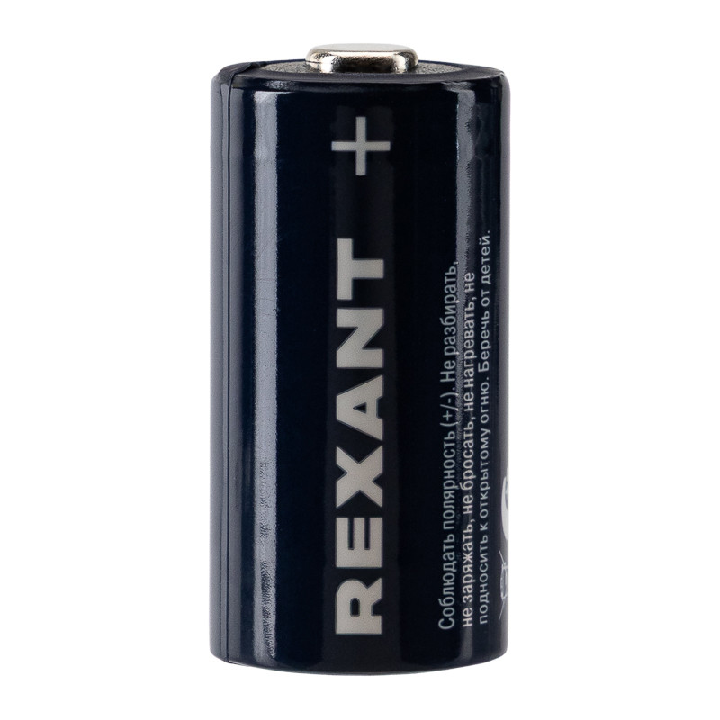 Элемент питания REXANT CR123/1BL, 3В, литиевая