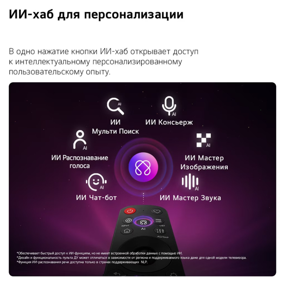 65" Телевизор Mini LED QNED LG 65QNED80B6B, Черный, 4K UltraHD, 3840x2160 , Smart TV 65" Телевизор Mini LED QNED LG 65QNED80B6B, Черный, 4K UltraHD, 3840x2160 , Smart TV