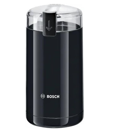 Кофемолка BOSCH TSM6A013B мощность 180 Вт, вместимость 75 г, пластик, черная Кофемолка BOSCH TSM6A013B мощность 180 Вт, вместимость 75 г, пластик, черная