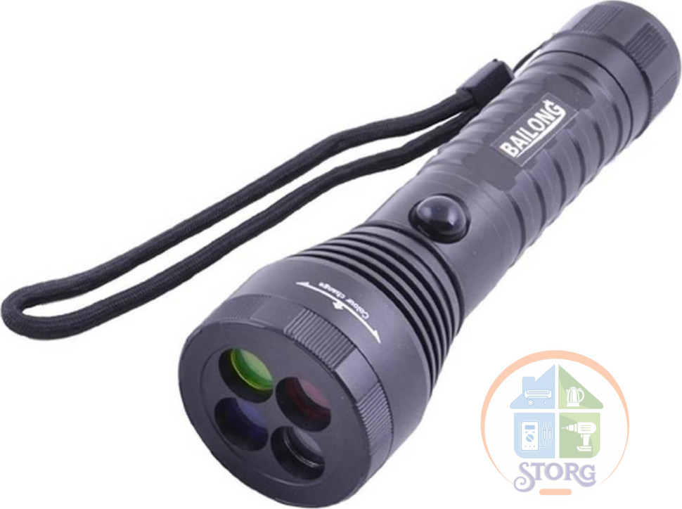 Фонарь светодиодный POLICE 8000W BL-9842 10000 W multicolor
