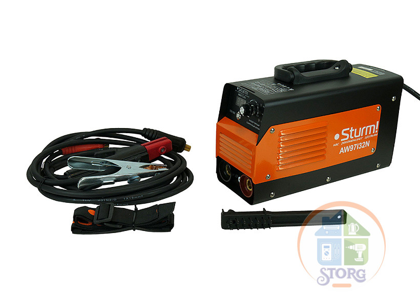 Сварочный аппарат Sturm! AW97I32N,320 А,IGBT инвертор, напр 170-250 В, защита IGBT