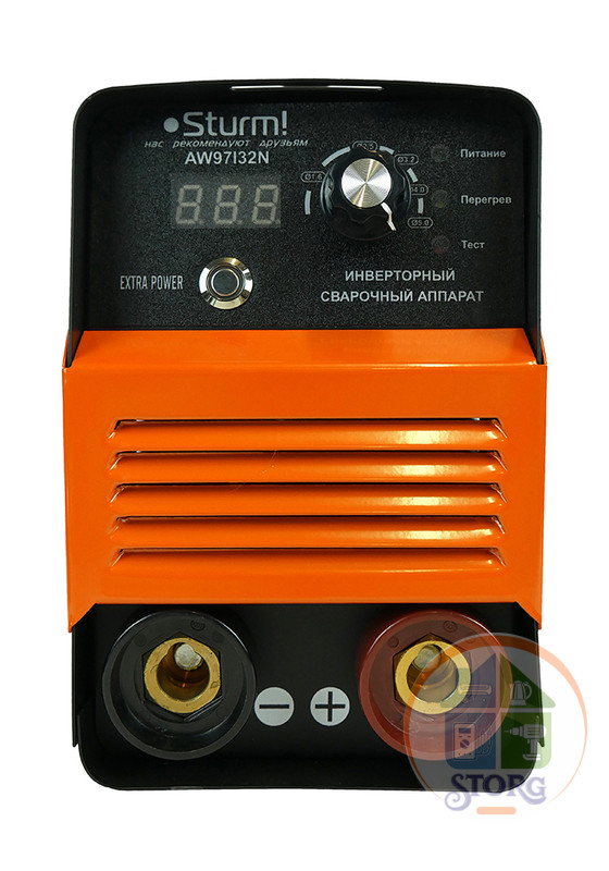 Сварочный аппарат Sturm! AW97I32N,320 А,IGBT инвертор, напр 170-250 В, защита IGBT