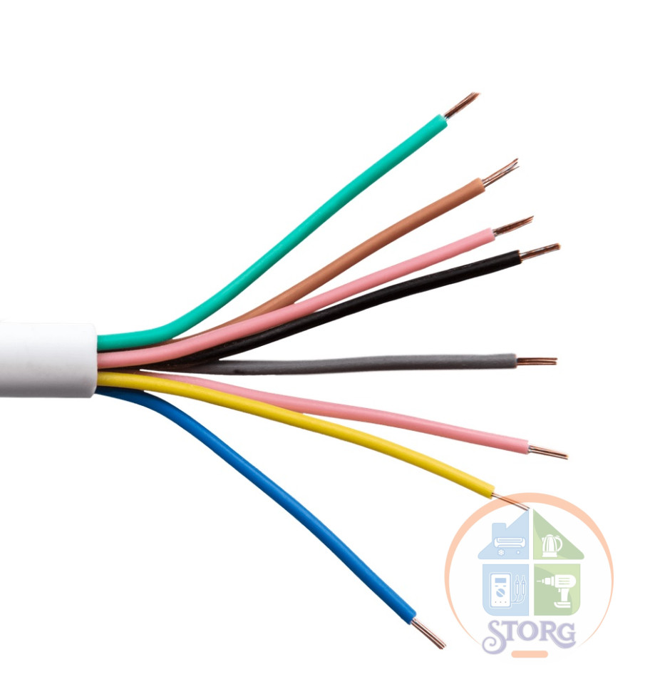 Сигнальный кабель Logicpower КСВП CСA 12x7/0.22 неэкранированный бухта 100м