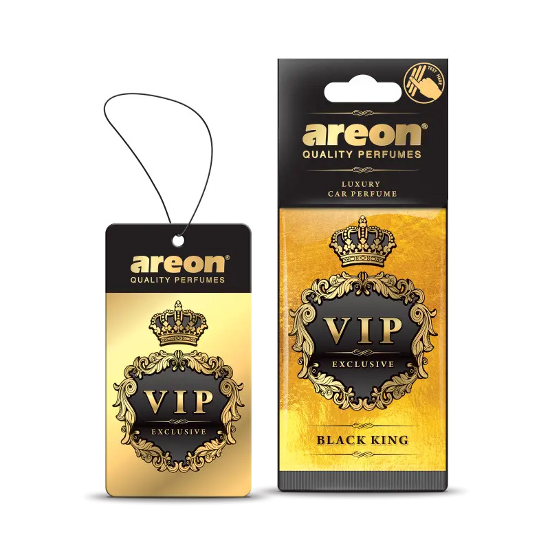 Ароматизаторы для автомобиля AREON "VIP" Black King