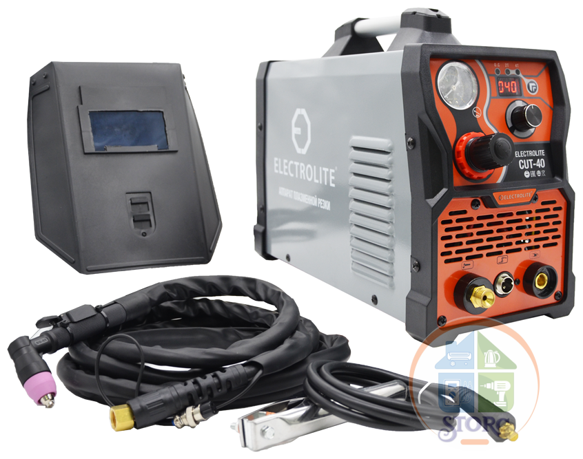 Плазморез ELECTROLITE CUT-40 (Ток 20-40А, ПН-80%, Режущая способность 1-12мм, Вес-9кг)