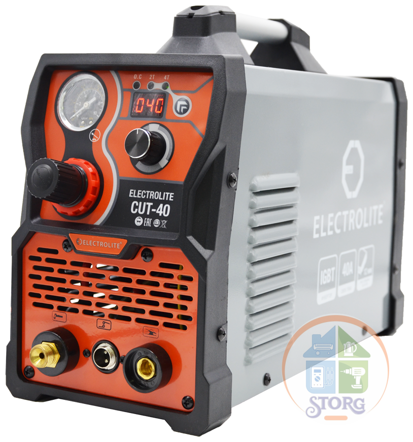 Плазморез ELECTROLITE CUT-40 (Ток 20-40А, ПН-80%, Режущая способность 1-12мм, Вес-9кг)