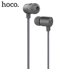Стереогарнитура HOCO M33 full harmony wire control earphones with mic (metal gray)