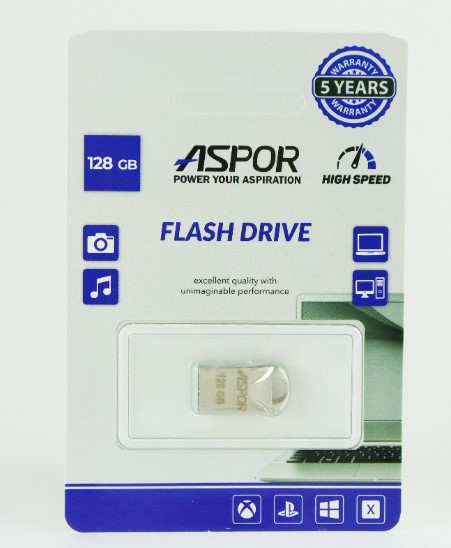 USB Flash Drive 128Gb 3.0 Aspor PK_TG106 (металл)