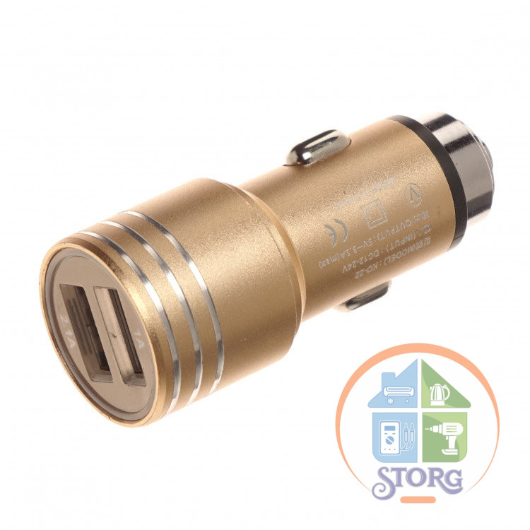 АЗУ S-TORG KO22  5V/2,1A 2USB