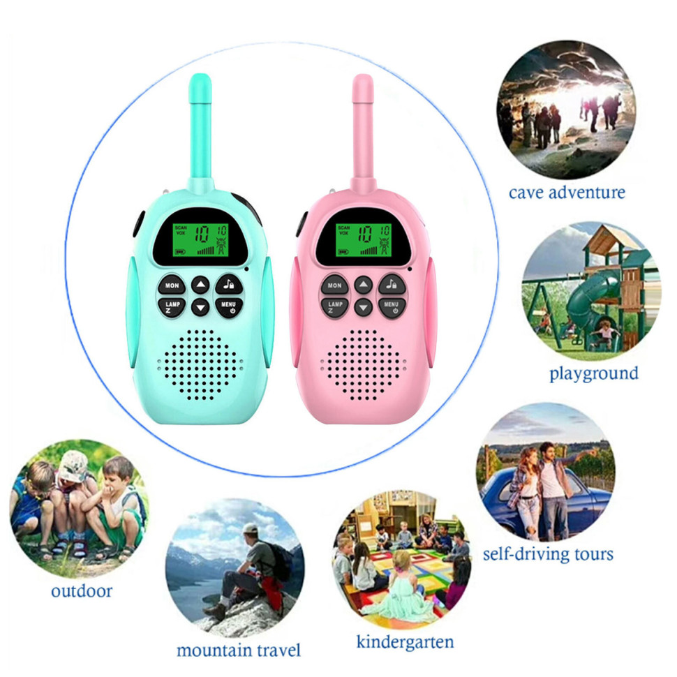 Рация детские Walkie Talkie Intercom  до 3 км. ( 2шт комплект )
