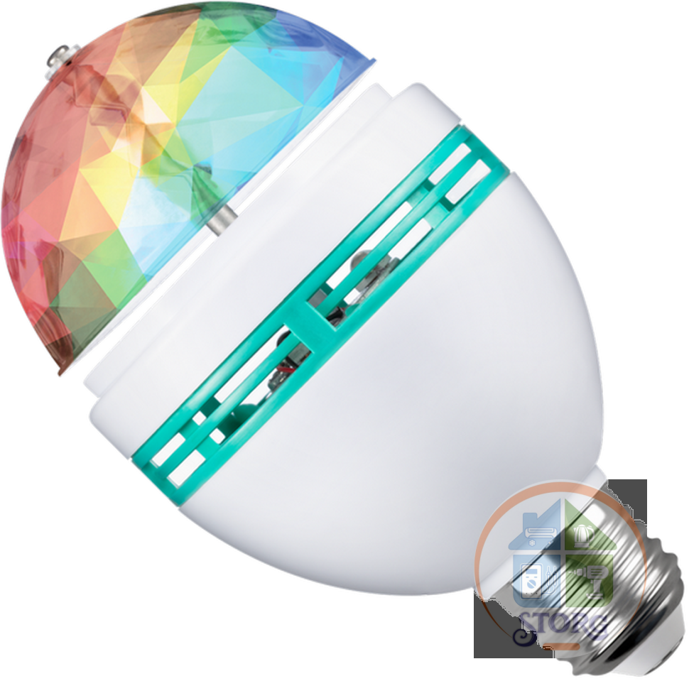 Диско-лампа REV LED 32452 2 проекционная DISCO RGB 3W
