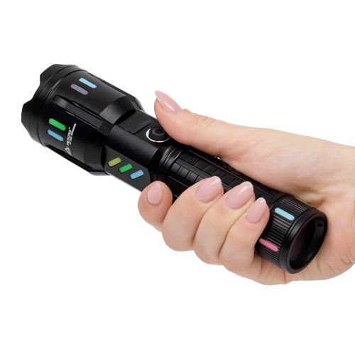 Ручной фонарь Лазерный диод 35w ИСКРА IR-G62, 1 Режим свечения, Встроенный PowerBank
