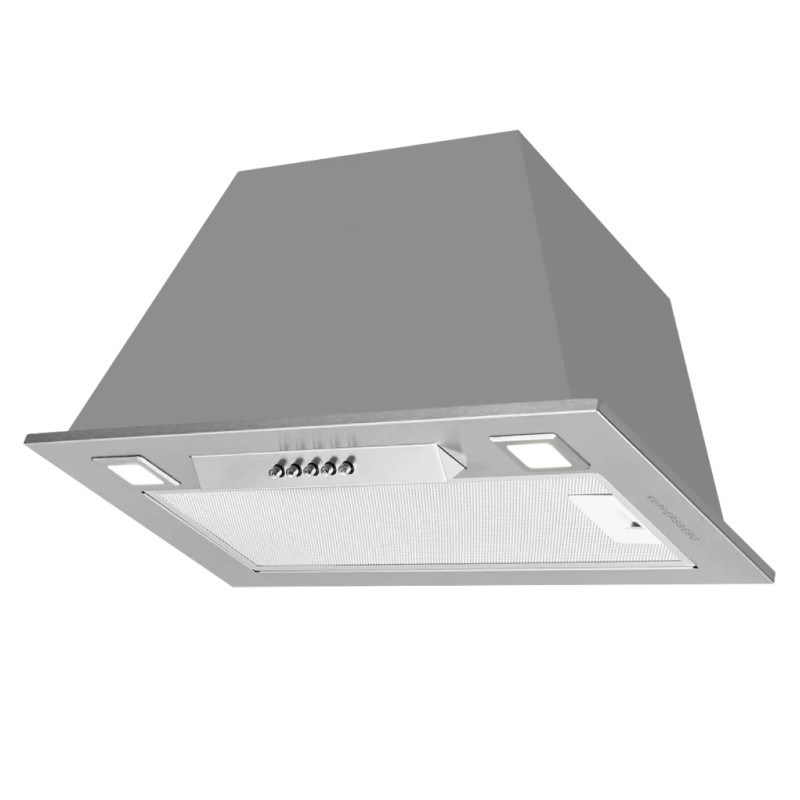 Встраиваемая вытяжка Kuppersberg Inlinea 60 X, 52,5см, нерж.сталь, до 1300м³/ч, 3скор, 25х53,5х30 см