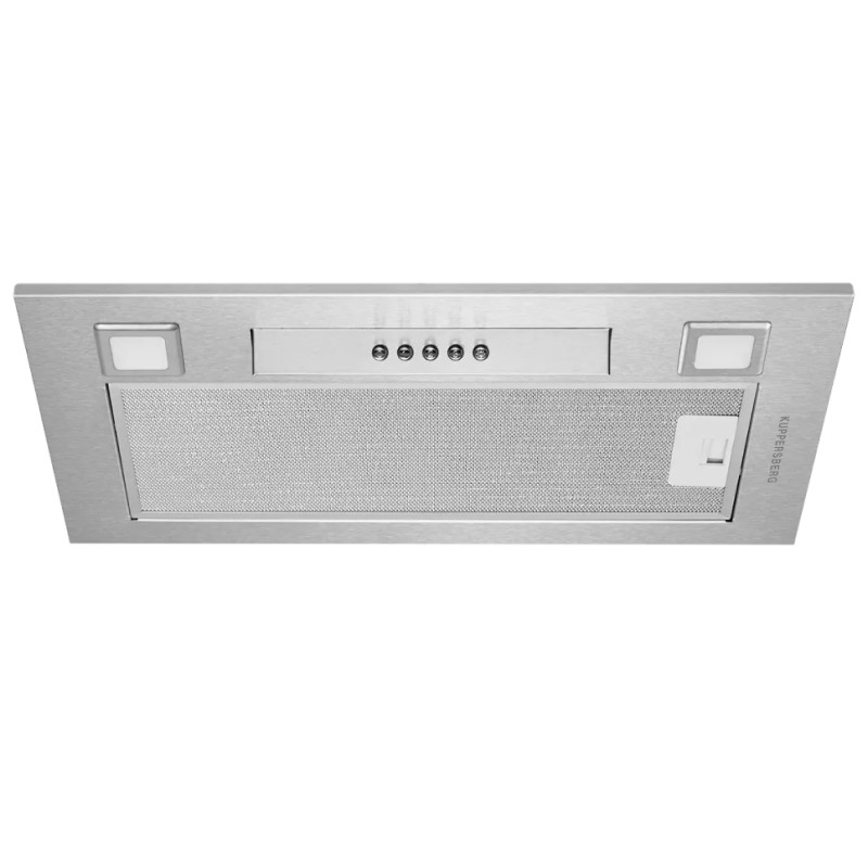 Встраиваемая вытяжка Kuppersberg Inlinea 60 X, 52,5см, нерж.сталь, до 1300м³/ч, 3скор, 25х53,5х30 см